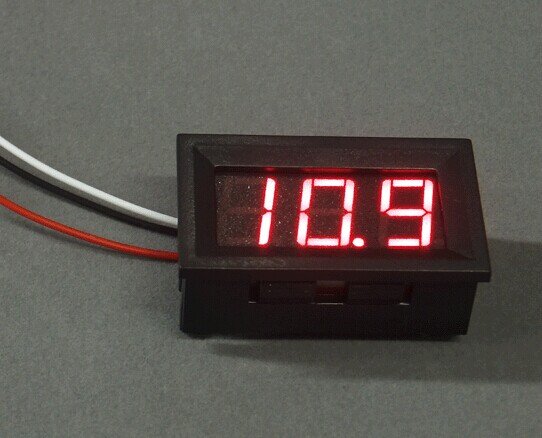 dijital panel voltmetre dc 0-100 v 